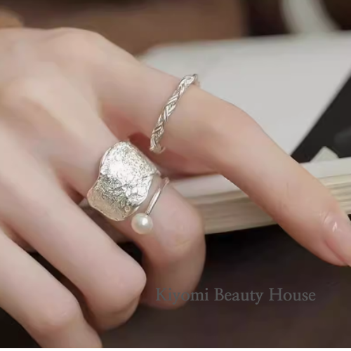 Moonlit Muse Double Ring