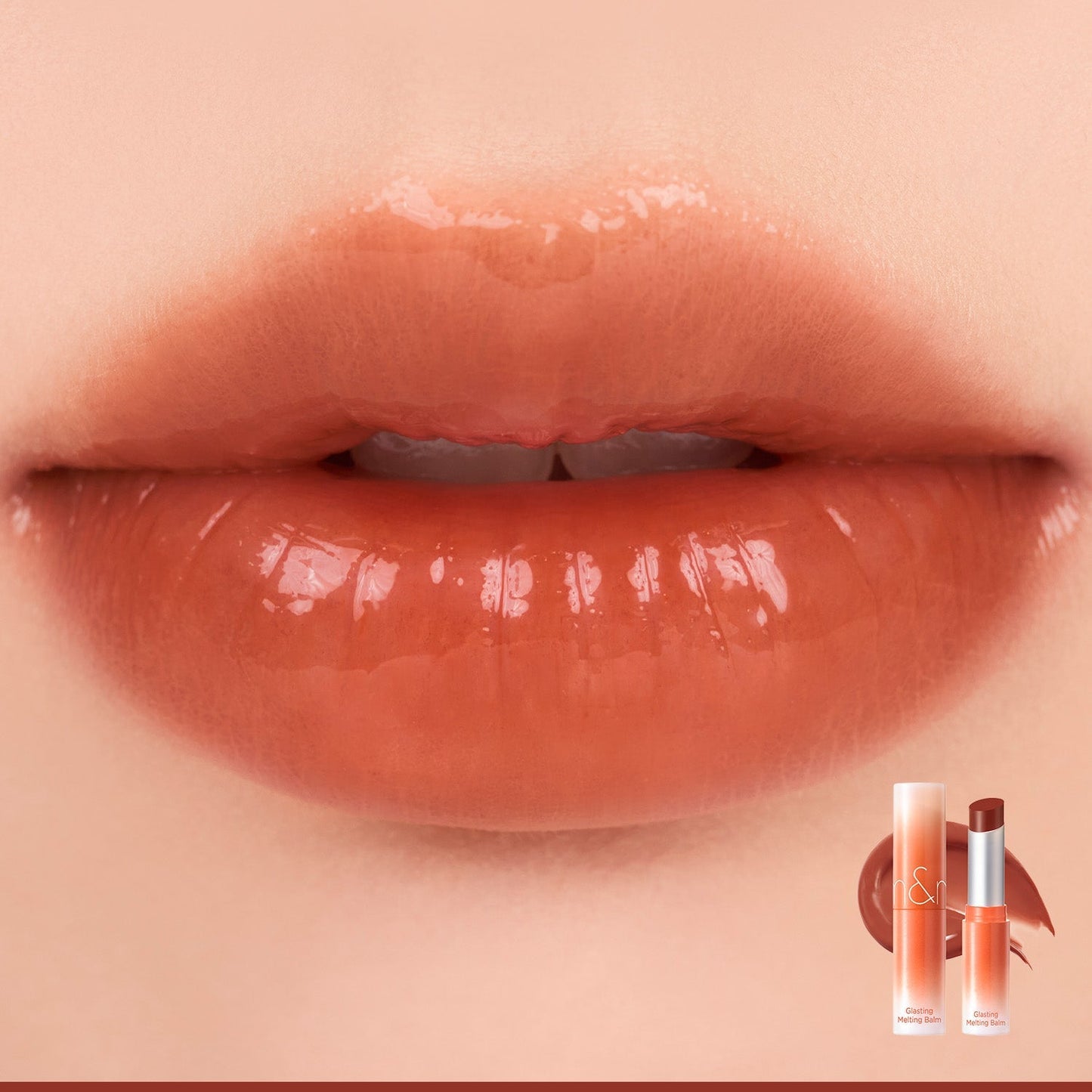 ROMAND Glasting Melting Balm: Dusty on the Nude