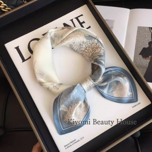 Petals of Grace Silk Scarf