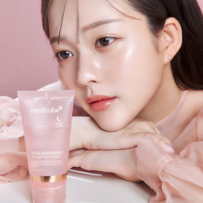 Medicube Collagen Overnight Wrapping Peel Off Facial Mask 75ml