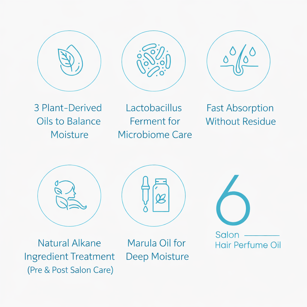 MASIL - ALLMASIL Vegan 6 Salon Hair Perfume Oil