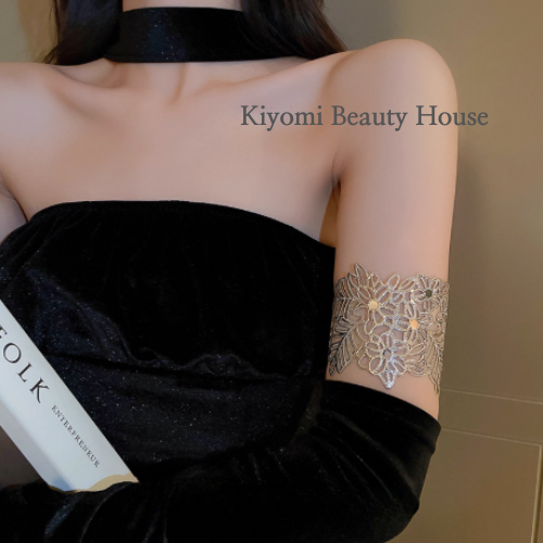 Hollow Floral Cuff Bracelet