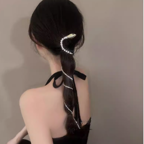 Serpent Sparkle Hair Drape
