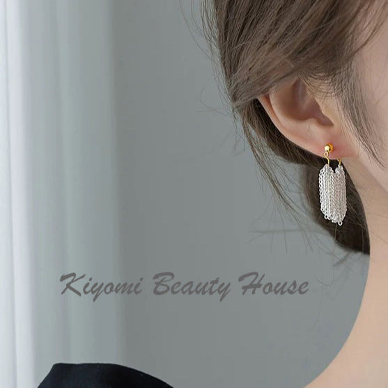 Galaxy Waterfall Tassel Earrings