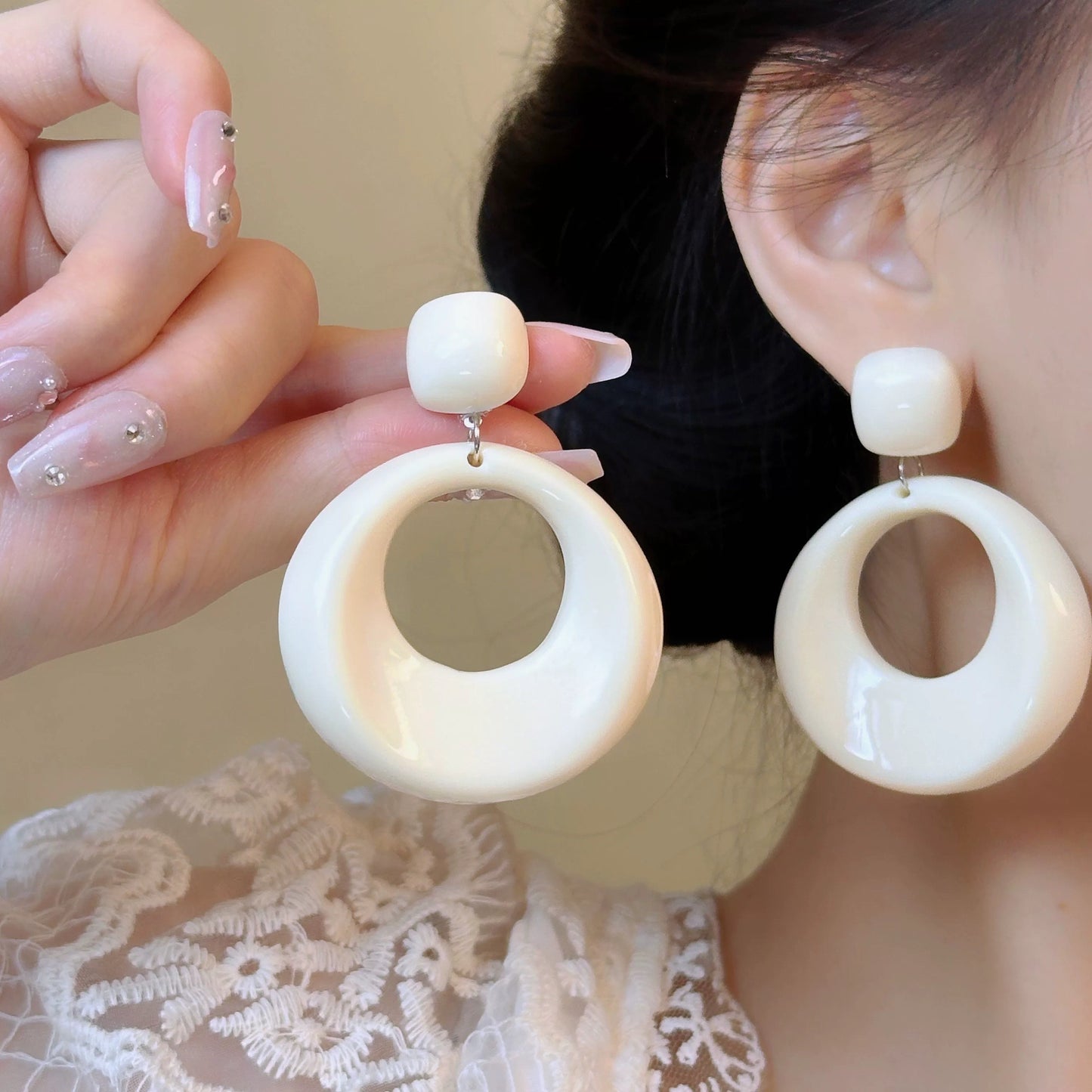 Retro Hongkong Style Earrings