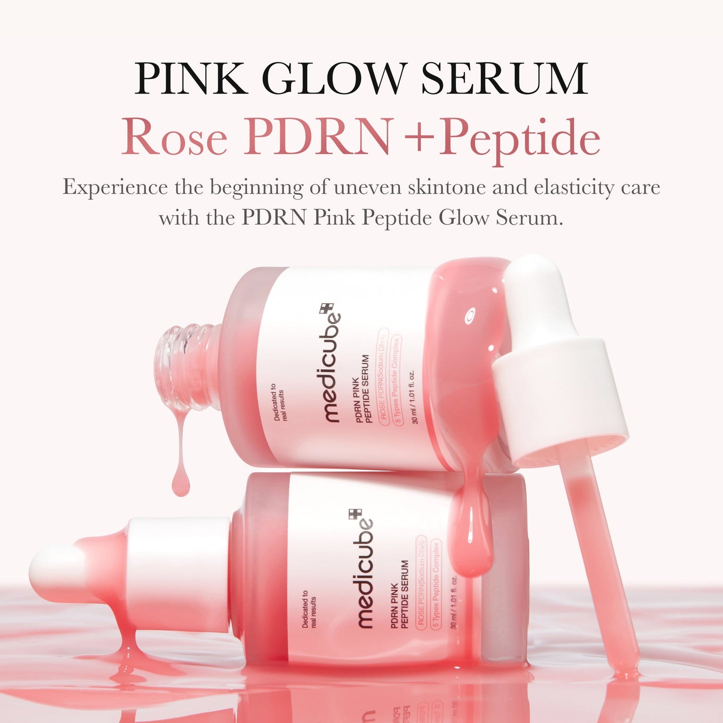 Medicube Salmon Dna Pdrn Pink Peptide Serum 30ml