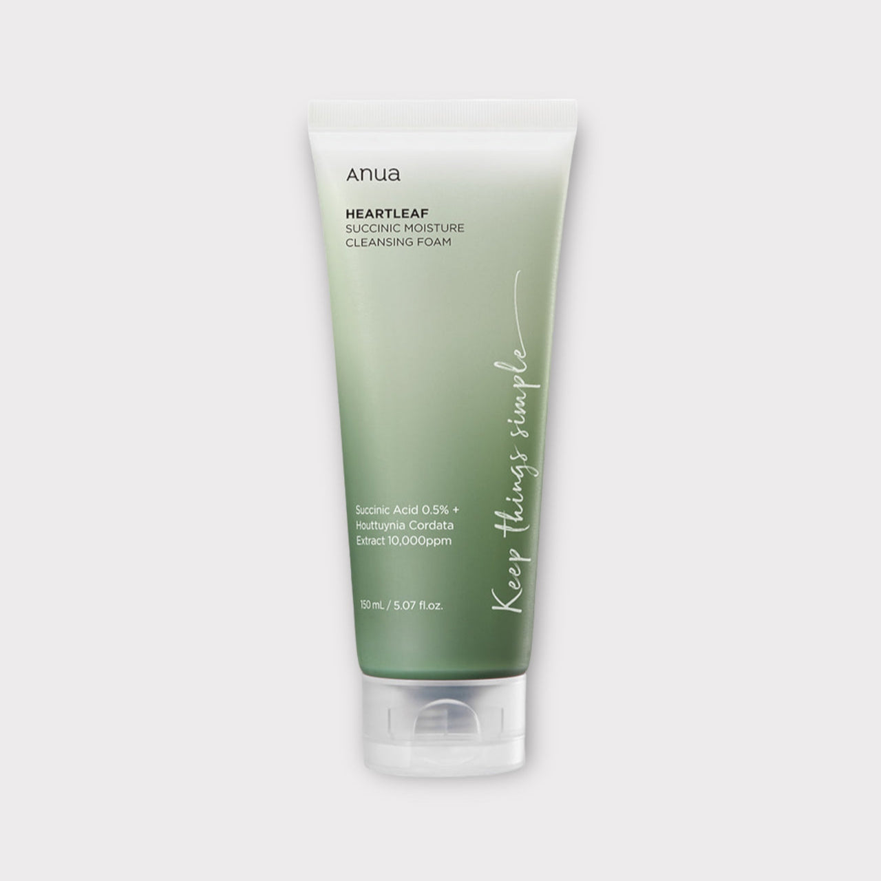 Anua Heartleaf Succinic Moisture Cleansing Foam