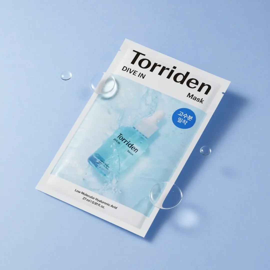 Torriden Dive In Low Molecular Hyaluronic Acid Mask (10pcs)