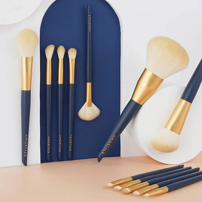 AMORTALS Star Beats Makeup Brush Set With Bag 12pcs