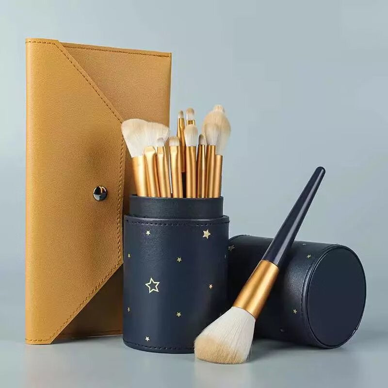 AMORTALS Star Beats Makeup Brush Set With Bag 12pcs