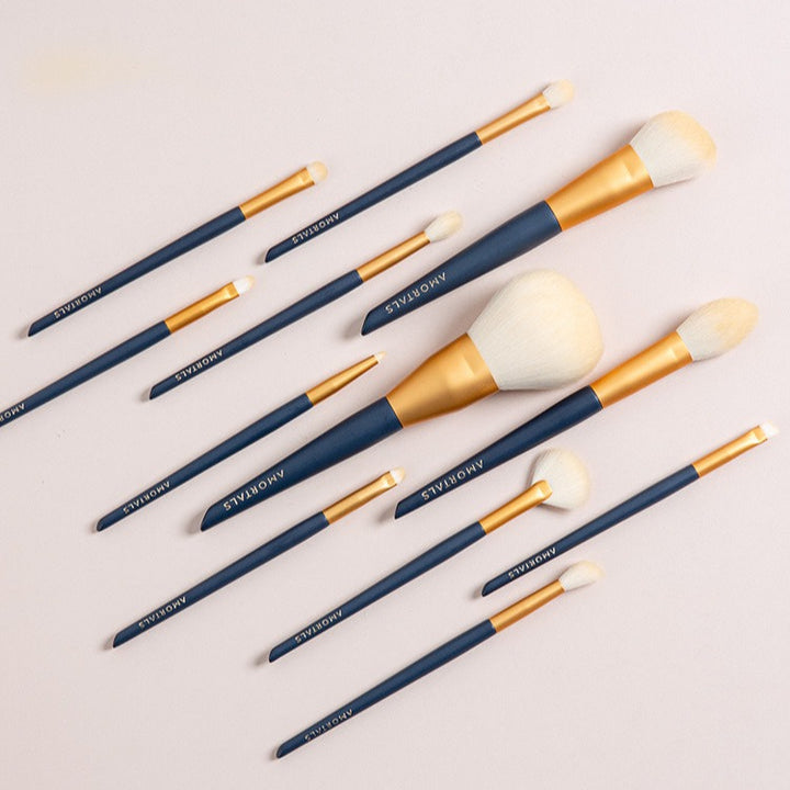 AMORTALS Star Beats Makeup Brush Set With Bag 12pcs