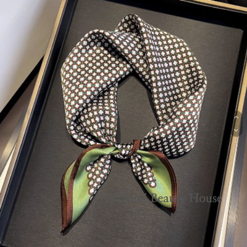 Ripple Dot 100% Mulberry Silk Scarf