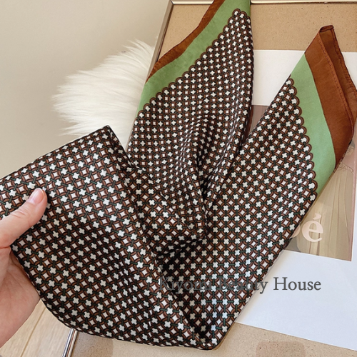Ripple Dot 100% Mulberry Silk Scarf