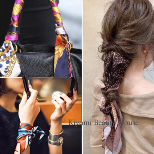 Baroque Swirl Silk Scarf