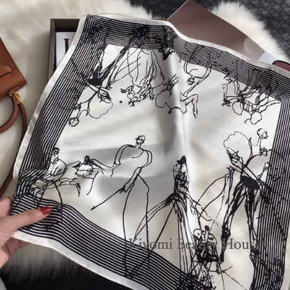 Urban Muse Silk Scarf