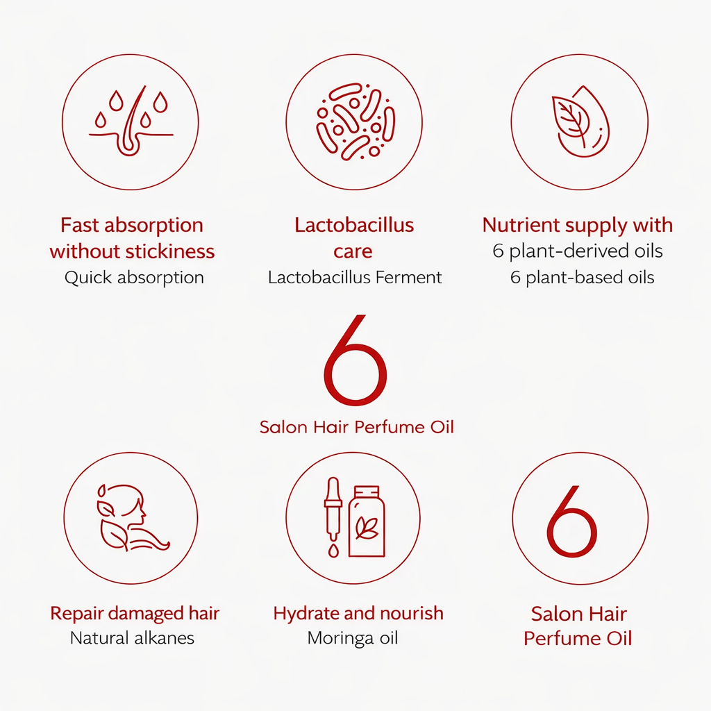 MASIL - ALLMASIL Vegan 6 Salon Hair Perfume Oil