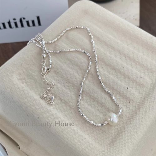 Broken Silver Taels Necklace