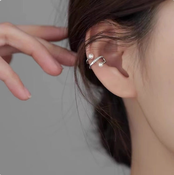 No-Piercing Ear Clips Trendy Ear Cuff Minimalist Summer Jewelry