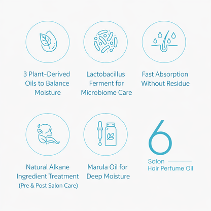 MASIL - ALLMASIL Vegan 6 Salon Hair Perfume Oil