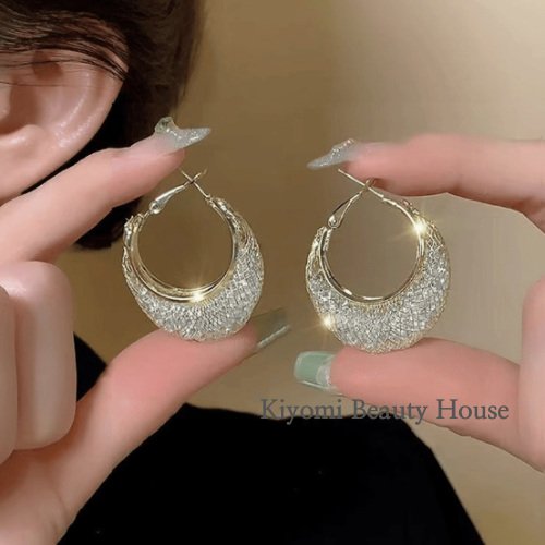 Mini Bling Hoops