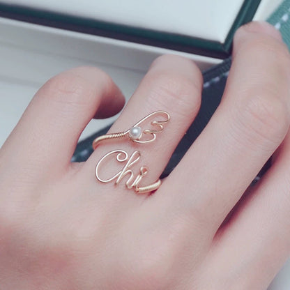 A personalized ring