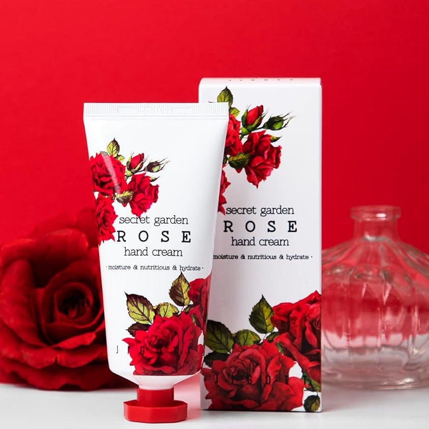 Jigott Secret Garden Rose Hand Cream