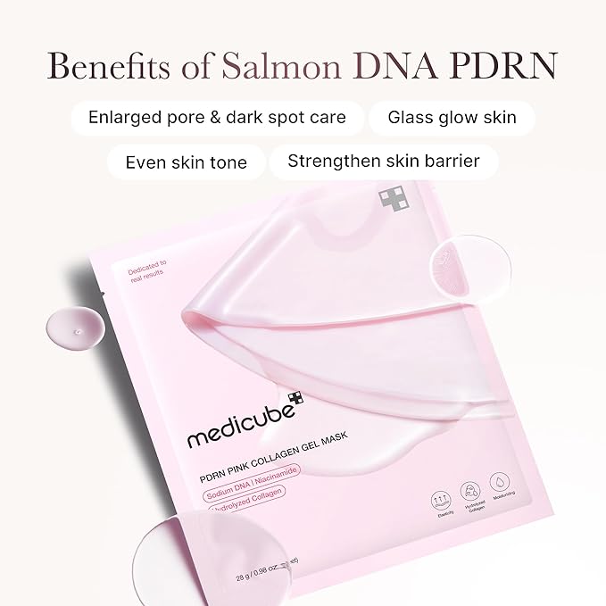 MEDICUBE PDRN Pink Collagen Gel Mask ( 1pc or 4 pcs)