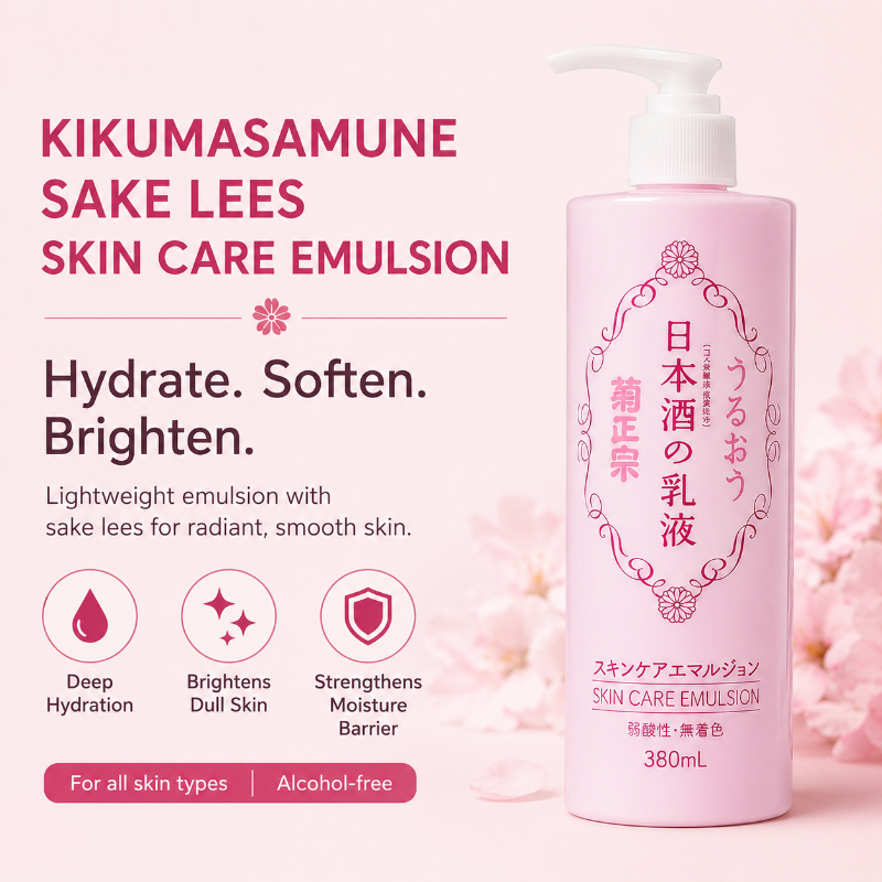 Kikumasamune Sake Lees Skin Care Emulsion