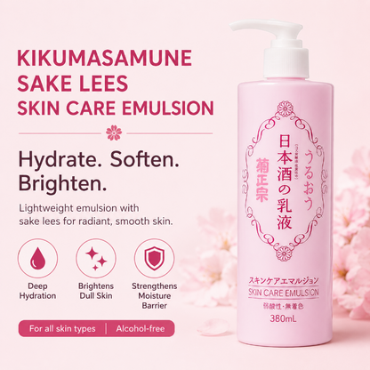 Kikumasamune Sake Lees Skin Care Emulsion