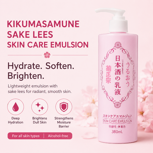 Kikumasamune Sake Lees Skin Care Emulsion
