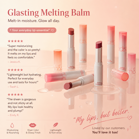 ROMAND Glasting Melting Balm: Original Series