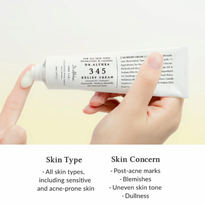 Dr. Althea 345 Relief Cream 50ml | 2026 Trending Korean Moisturizer