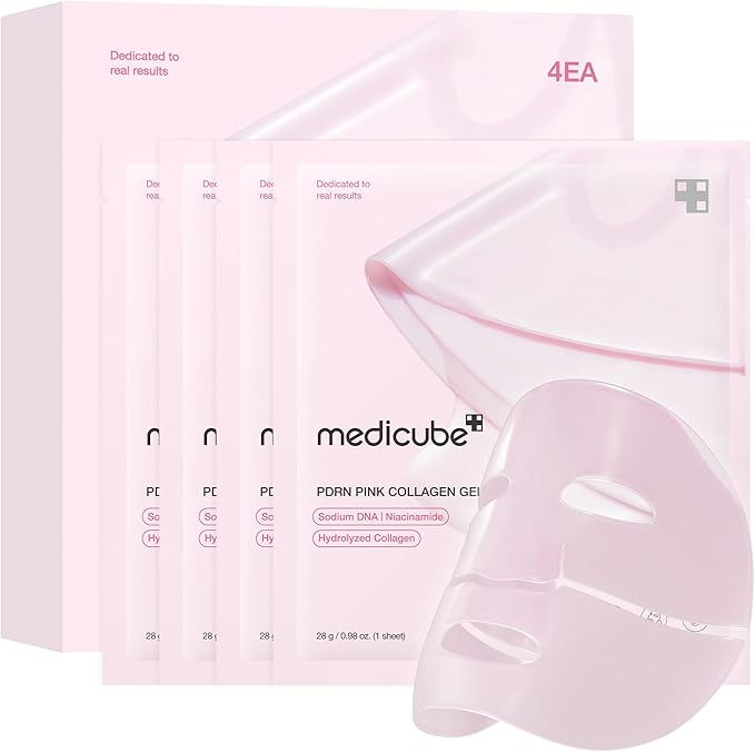 MEDICUBE PDRN Pink Collagen Gel Mask ( 1pc or 4 pcs)