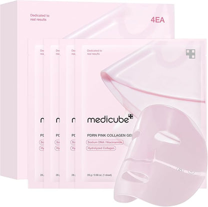 MEDICUBE PDRN Pink Collagen Gel Mask ( 1pc or 4 pcs)