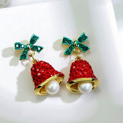 Christmas Earrings Collection-Jingle Bell Studs