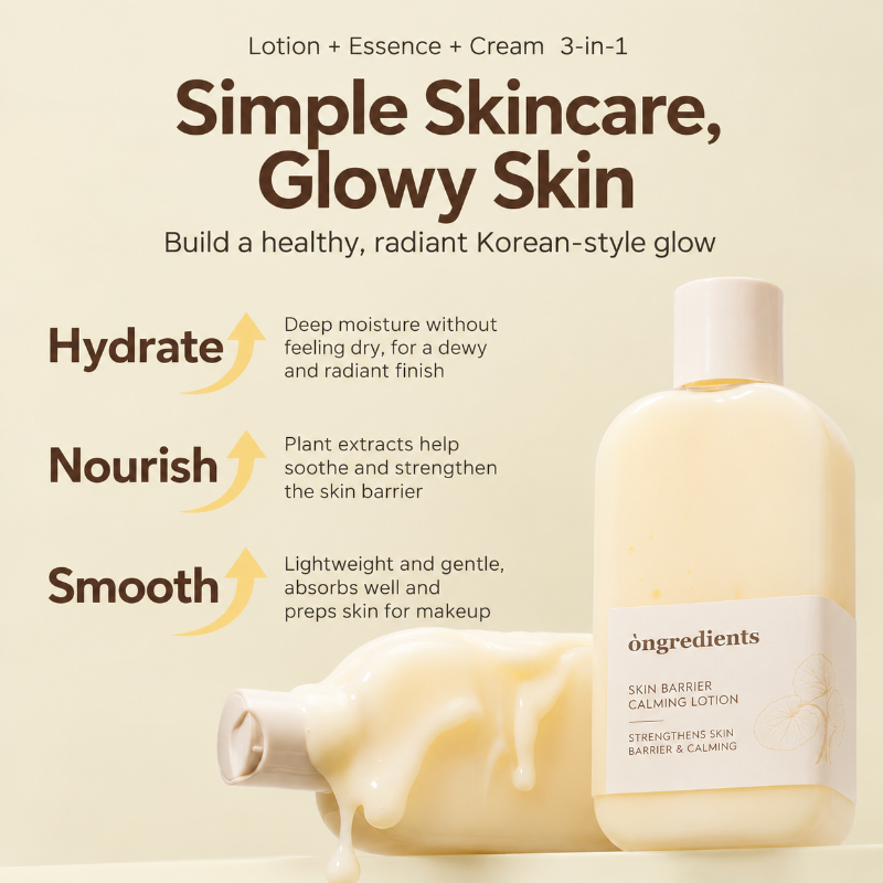 Ongredients Skin Barrier Calming Lotion EX