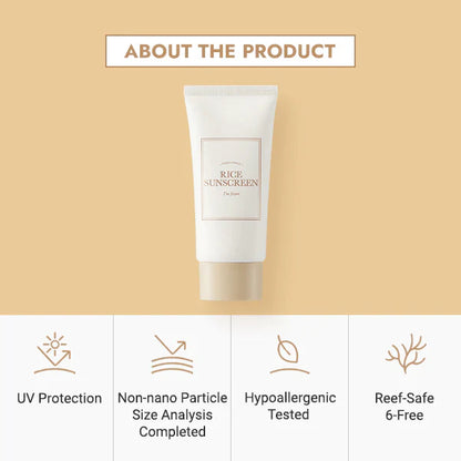 I'm from Rice Sunscreen SPF50+ PA++++ 50ml