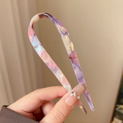 U-Shaped Cellulose Acetate Hairpins