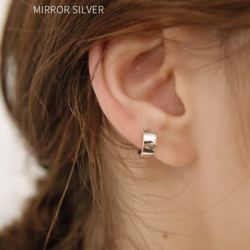 925 Sterling Silver Simple Stud