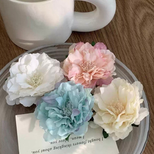 lifelike camellia hair clip