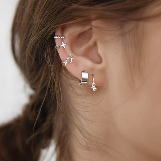 925 Sterling Silver Simple Stud