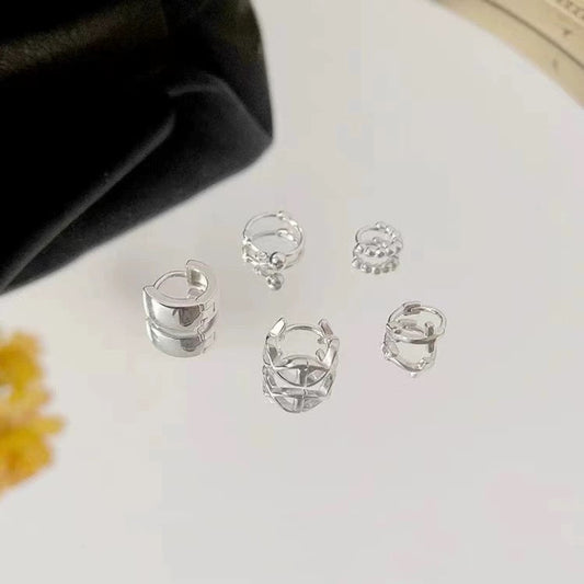 925 Sterling Silver Simple Stud
