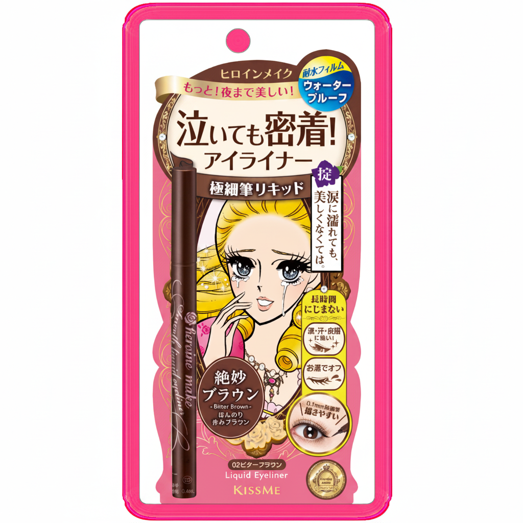 KISS ME Heroine Make Smooth Liquid Eyeliner