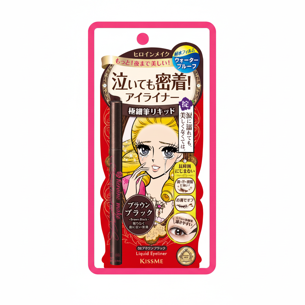KISS ME Heroine Make Smooth Liquid Eyeliner