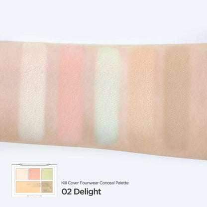 CLIO - Kill Cover Founwear Conceal Palette - 2 Types