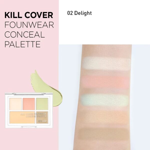 CLIO - Kill Cover Founwear Conceal Palette - 2 Types