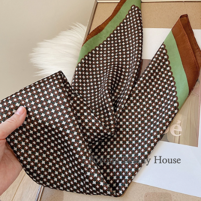 Ripple Dot 100% Mulberry Silk Scarf