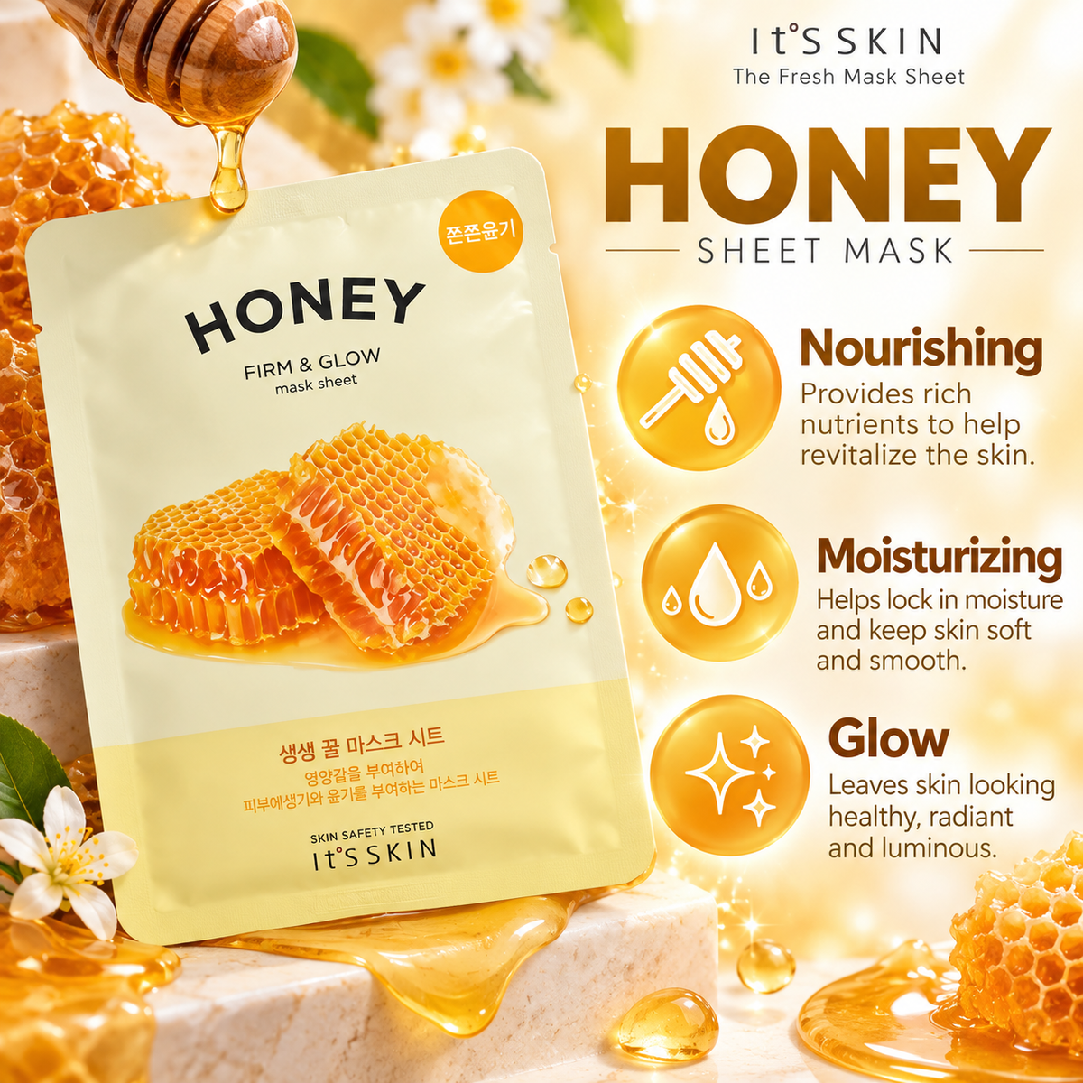 its skin the fresh mask sheet