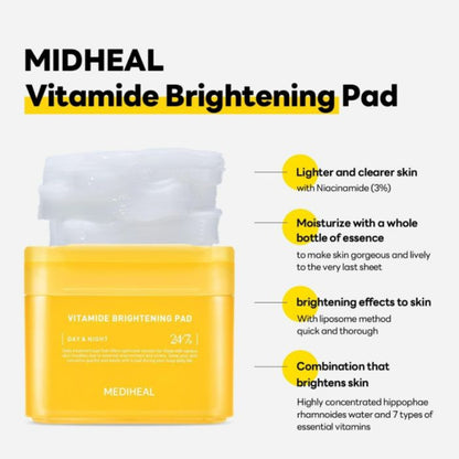 MEDIHEAL Vitamide Brightening Pad (100pcs)